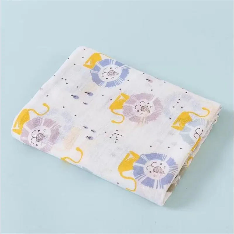 29 Styles of Super Soft Cotton Muslin Baby Swaddle Blankets - 43x43inch