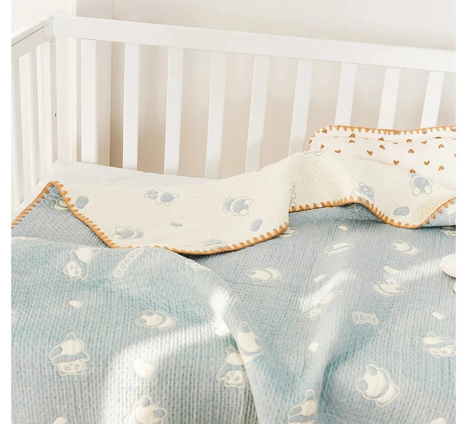 Cotton Swaddle Multipurpose Baby Blankets