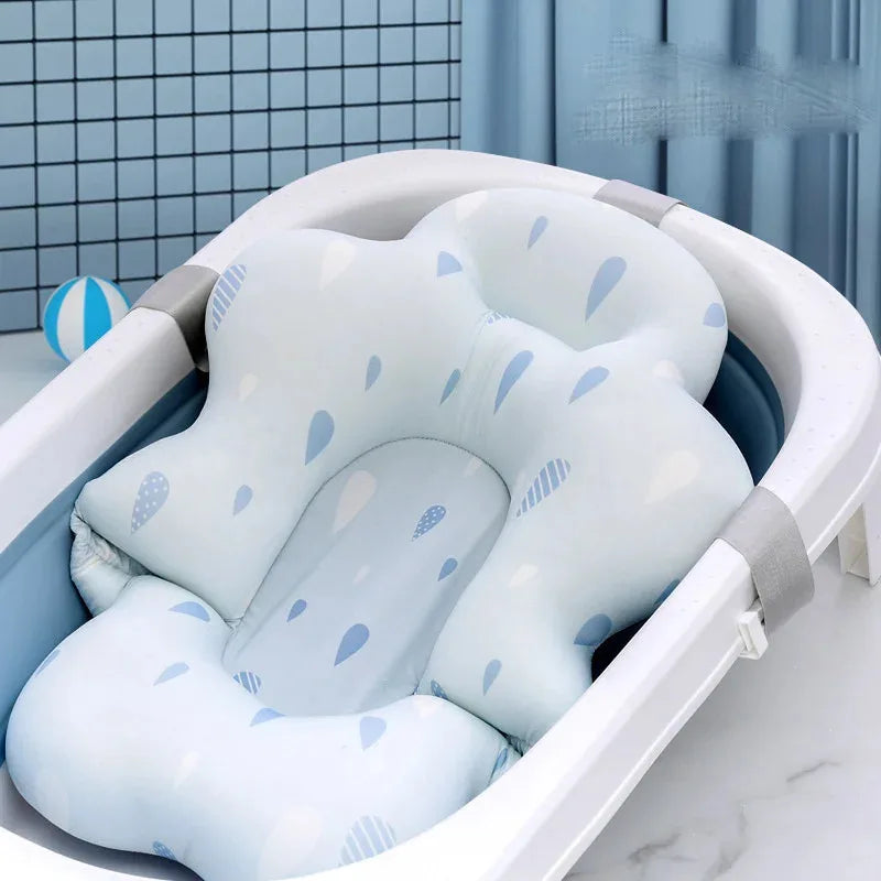 Baby Shower Non-Slip Bath Cushion Mat 21.25x16.14 Inch