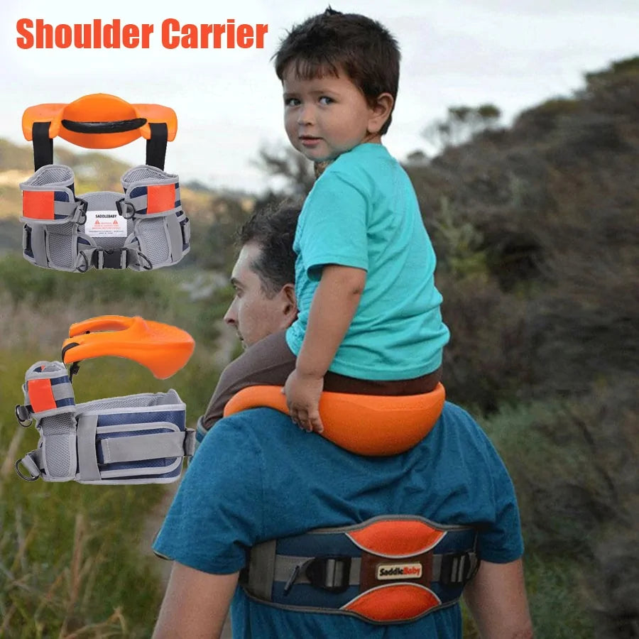 Hands Free Saddle Baby Carrier – Baby Lamby