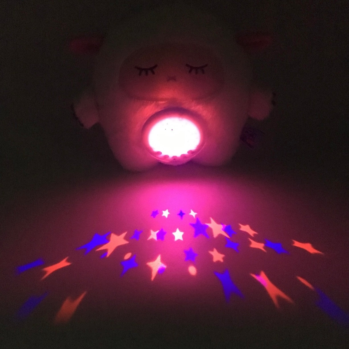 Baby Lamby Pink Light Projection