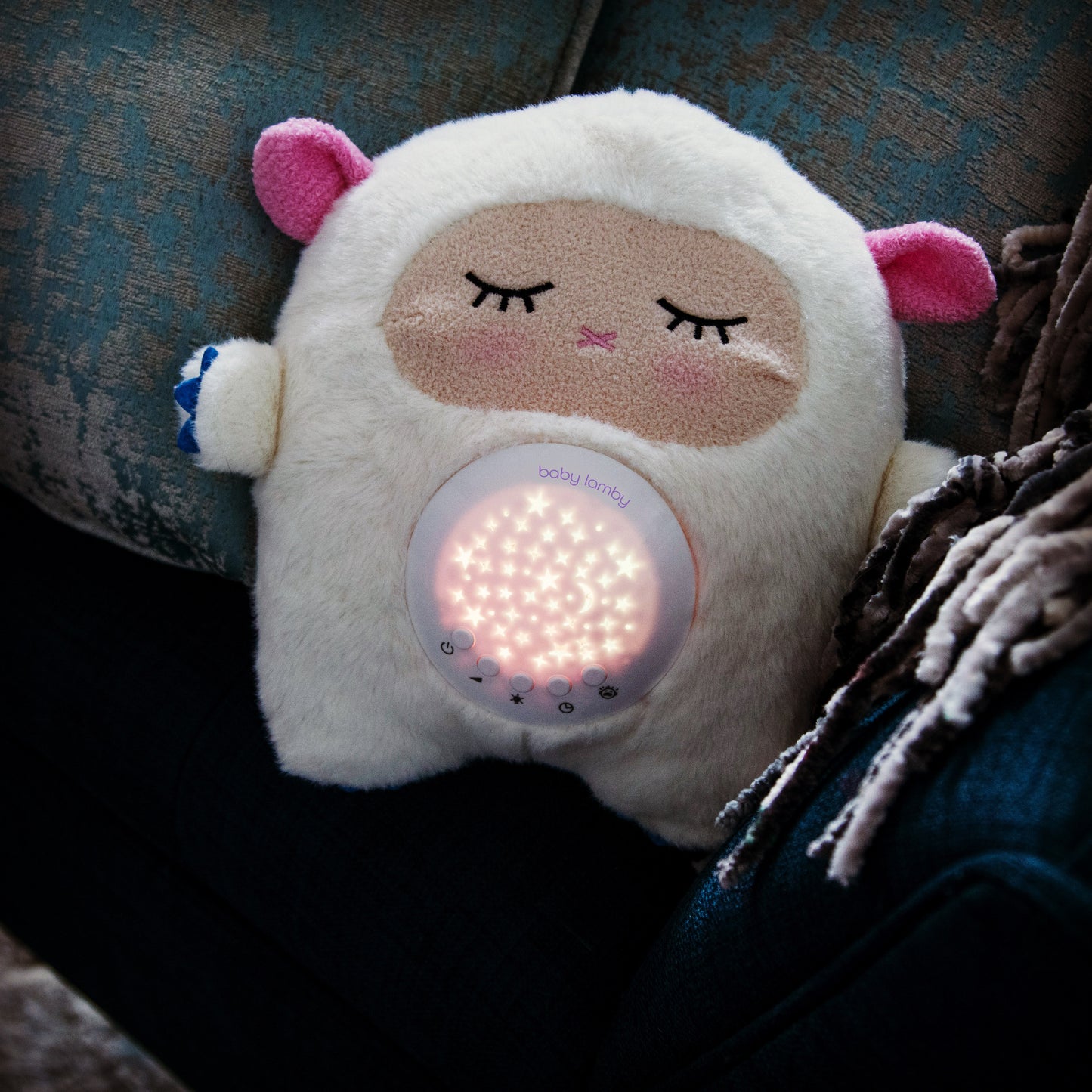 Baby Lamby USB Rechargeable Sleep Soother & White Noise Machine-9