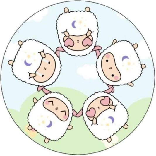 Baby Lamby Memory Foam Play Rug