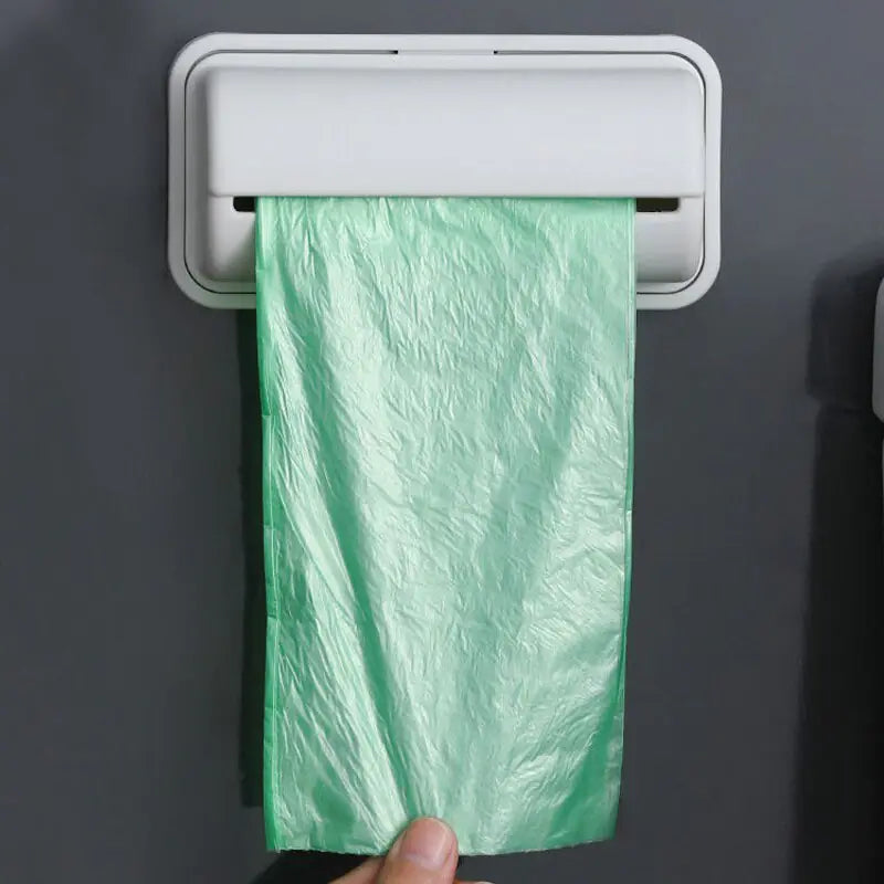 Wall Mount Trash Bags Storage Box