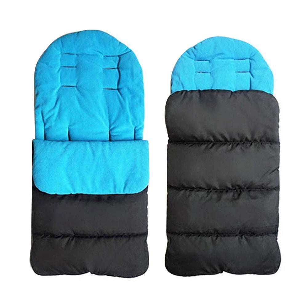 Winter Baby Toddler Universal Footmuff Cosy Toes Apron Liner Buggy Pram Stroller Sleeping Bags Windproof Warm Thick Cotton Pad