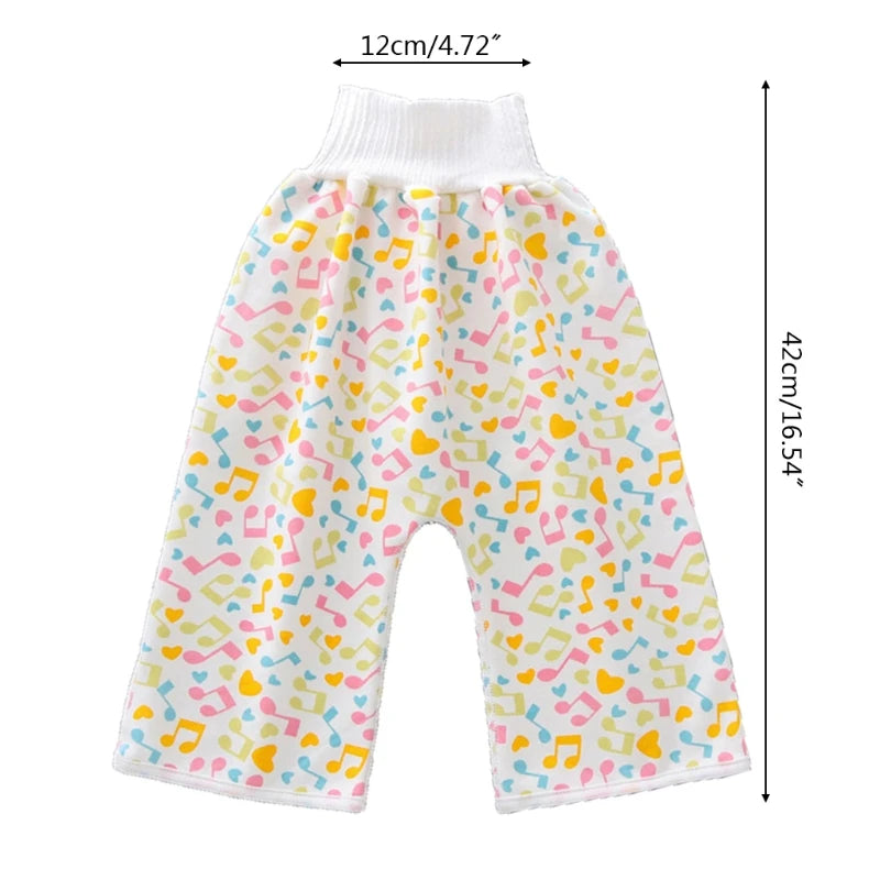 Diaper Shorts 2 in 1 - Anti Bed-Wetting Washable Cotton Potty Training Nappy Pants