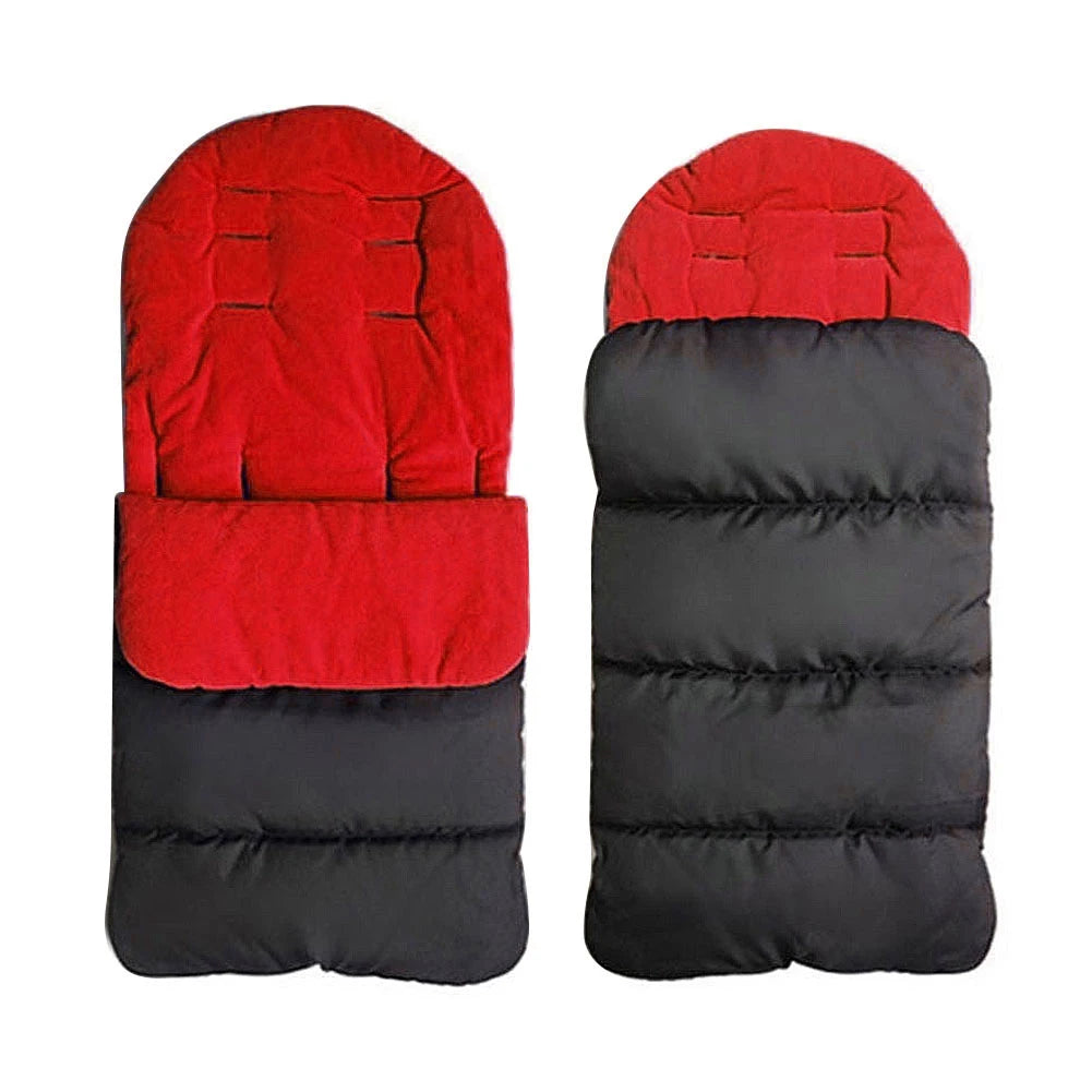 Winter Baby Toddler Universal Footmuff Cosy Toes Apron Liner Buggy Pram Stroller Sleeping Bags Windproof Warm Thick Cotton Pad