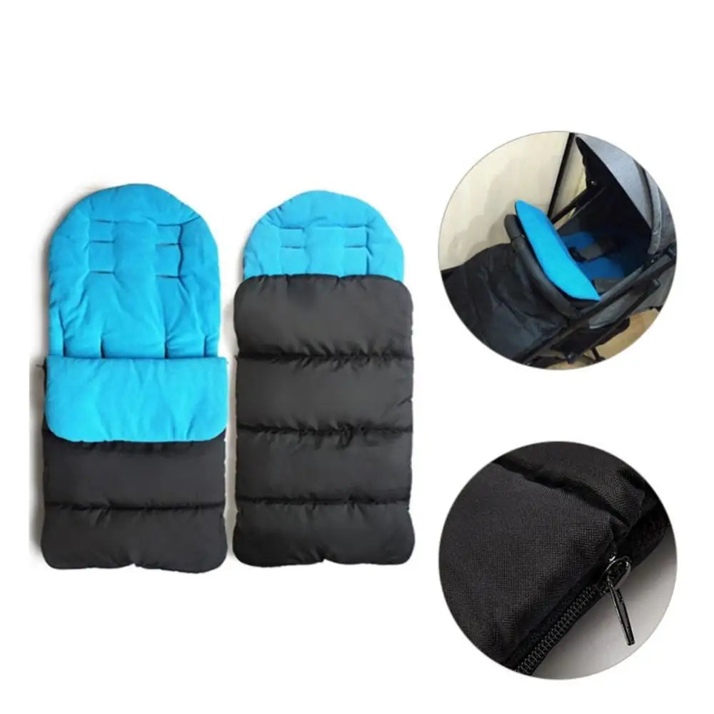 Winter Baby Toddler Universal Footmuff Cosy Toes Apron Liner Buggy Pram Stroller Sleeping Bags Windproof Warm Thick Cotton Pad