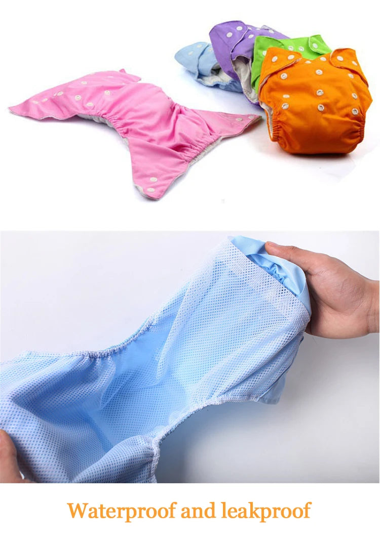 Reusable Adjustable Baby Diaper Training Pants Training Briefs