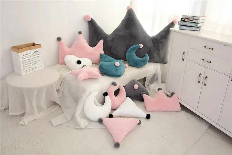 Soft and Cute Baby Nursery Decor and Support Pillows