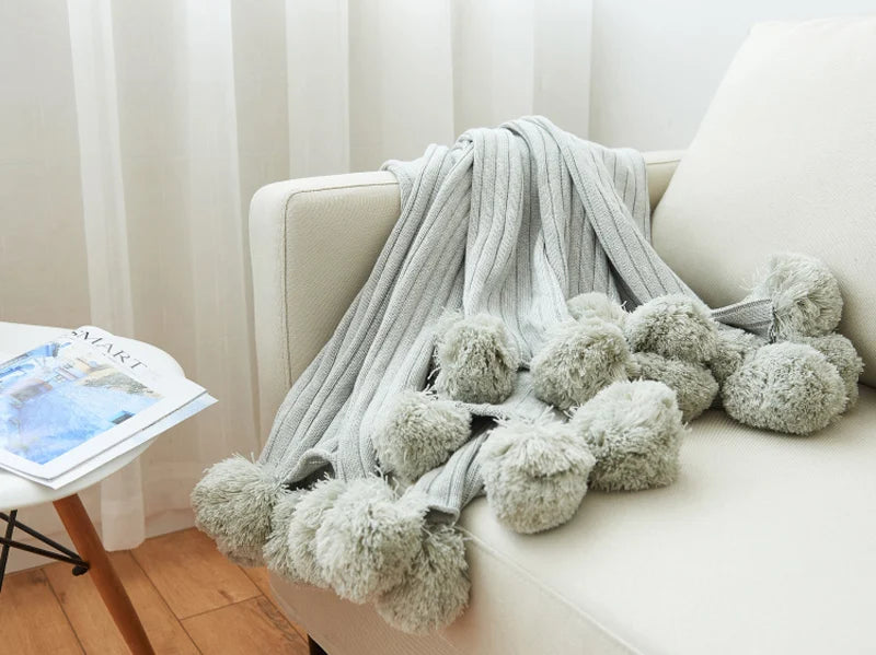 Cute Swaddle Baby Blankets Nordic Photography Props For Children