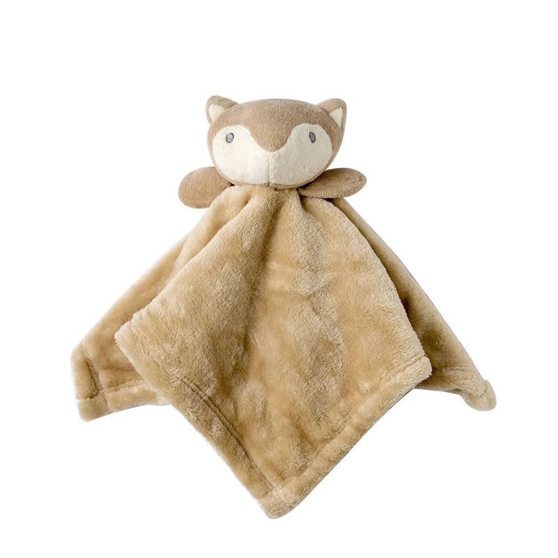 Baby Comfort Soothing Blankets with Animal Toys