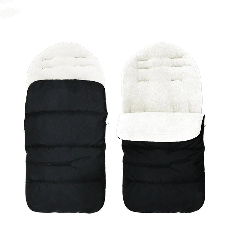 Winter Baby Toddler Universal Footmuff Cosy Toes Apron Liner Buggy Pram Stroller Sleeping Bags Windproof Warm Thick Cotton Pad