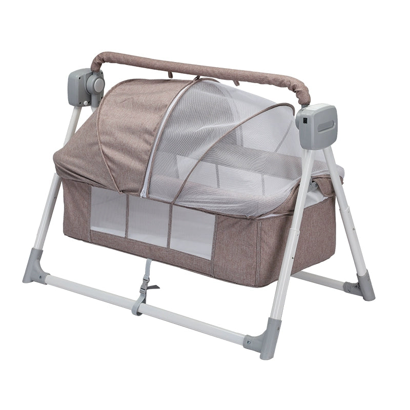 Automatic Baby Cradle - Soothing Bluetooth Sleeping Basket Swing