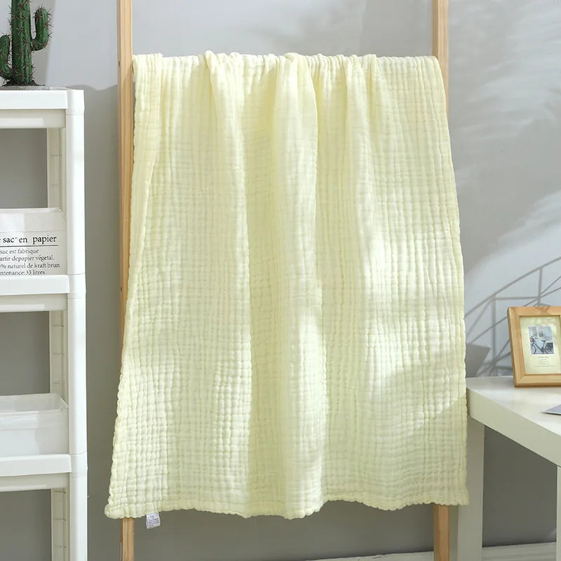 100% Cotton Gauze 6 Layer Swaddle Multipurpose Baby Blankets