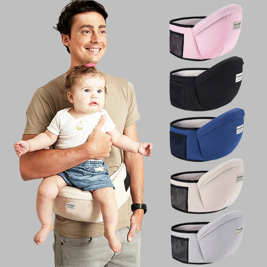 Baby Carrier Waist Stool - Adjustable Infant Hip Seat