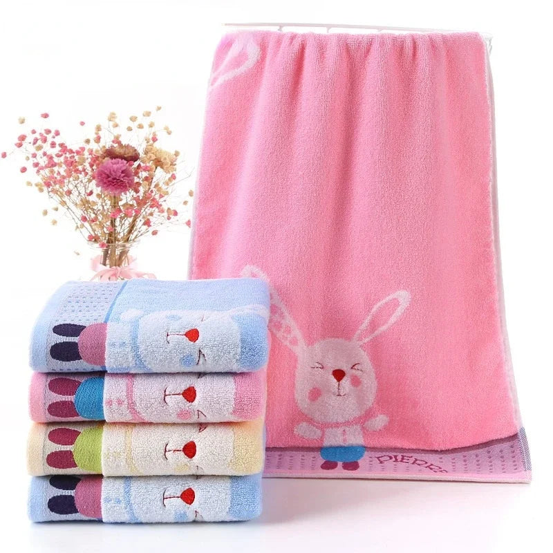 Rabbit Soft Microfiber Baby Towels