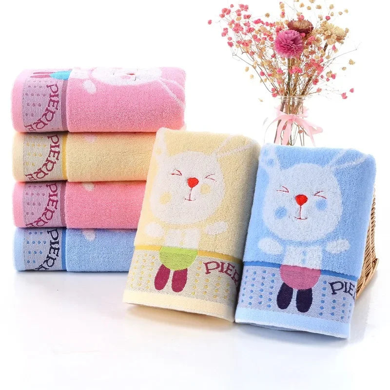 Rabbit Soft Microfiber Baby Towels