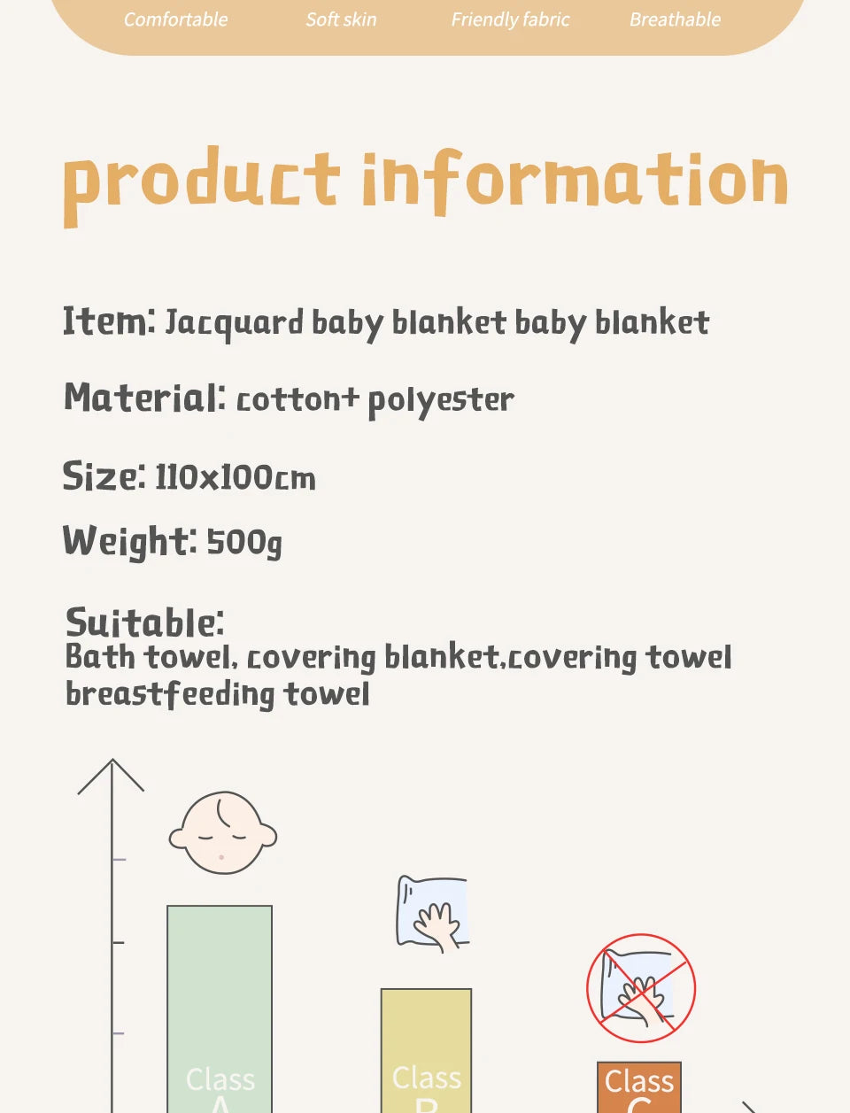 Cotton Swaddle Multipurpose Baby Blankets