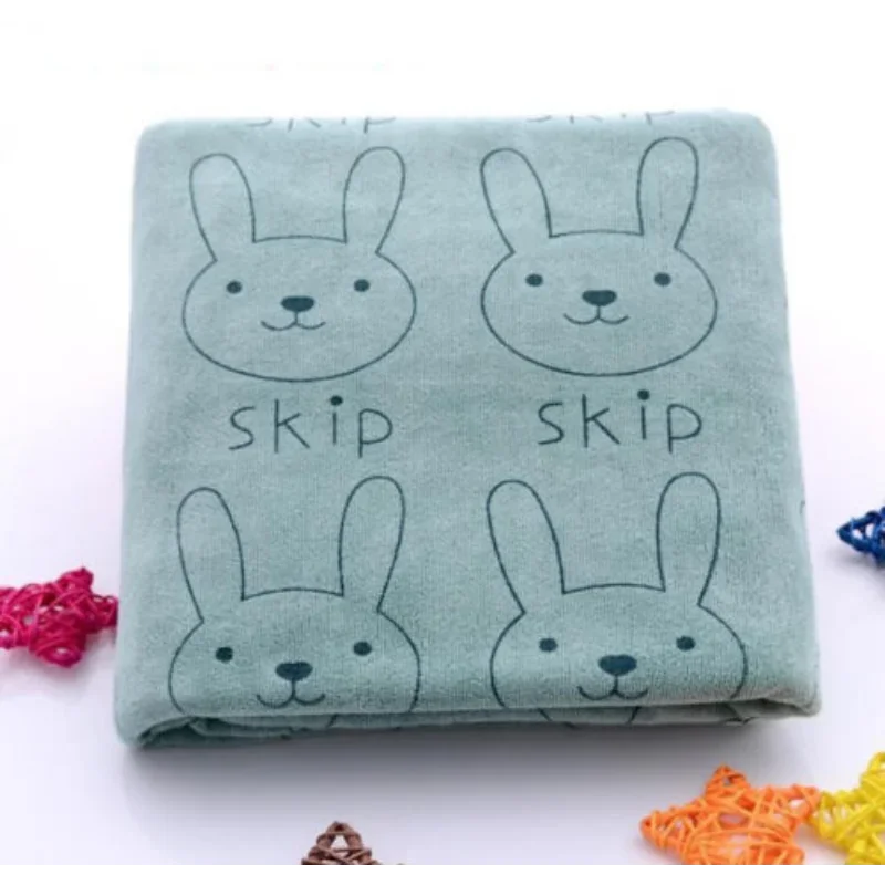 Rabbit Soft Microfiber Baby Bath Towels