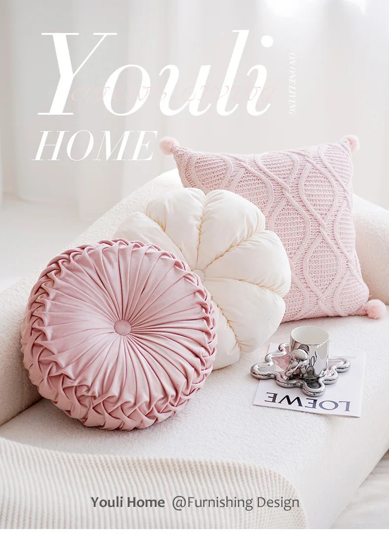 Pink Cute Nursery Cushion Cover and Pillow Case