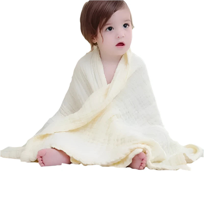 100% Cotton Gauze 6 Layer Swaddle Multipurpose Baby Blankets