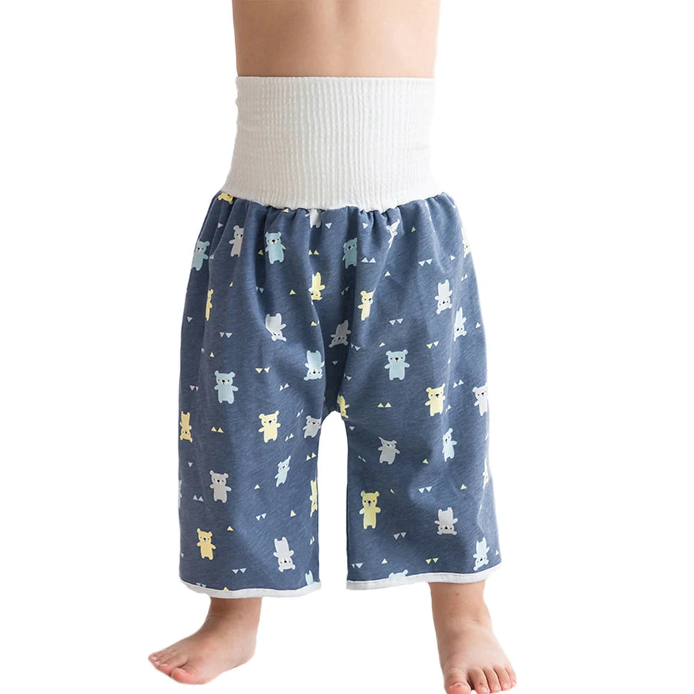 Diaper Shorts 2 in 1 - Anti Bed-Wetting Washable Potty Training Pants