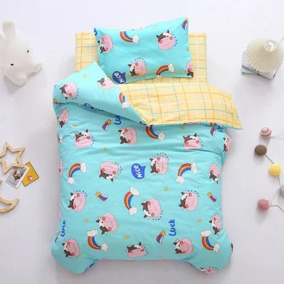 3pcs Set Cotton Baby Bedding Duvet Cover, Crib Sheet, Pillowcase