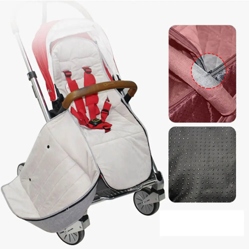 Accessories Waterproof Stroller Cushion Thicken Stroller Sleeping Bag Pram Warm Footmuff Envelope Sleepsacks Sleep Sacks