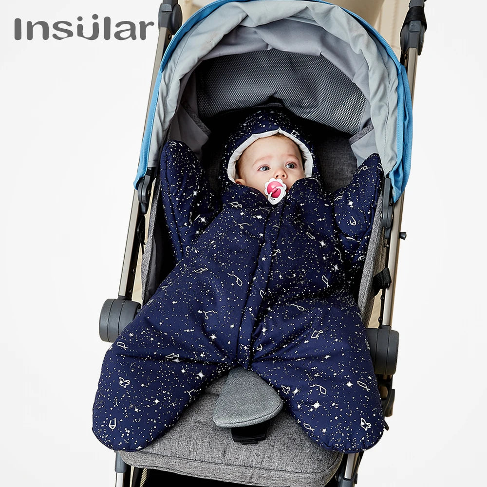 New Arrival Starfish Baby Sleeping Bag Winter Baby Sleep Sack Warm Baby Blanket Swaddle Sleepsacks