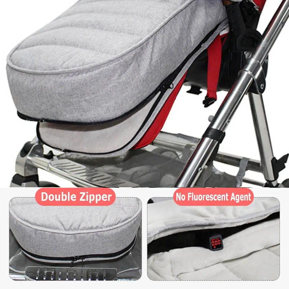 Accessories Waterproof Stroller Cushion Thicken Stroller Sleeping Bag Pram Warm Footmuff Envelope Sleepsacks Sleep Sacks