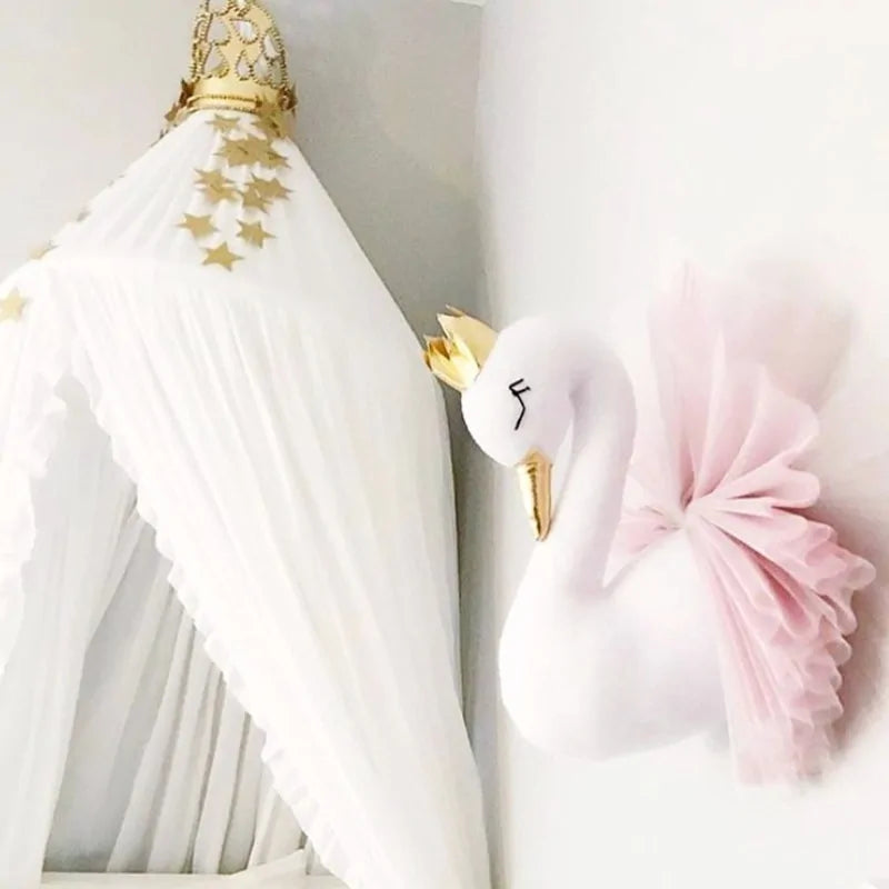 Flamingo Wall Mount Stuffed Toy