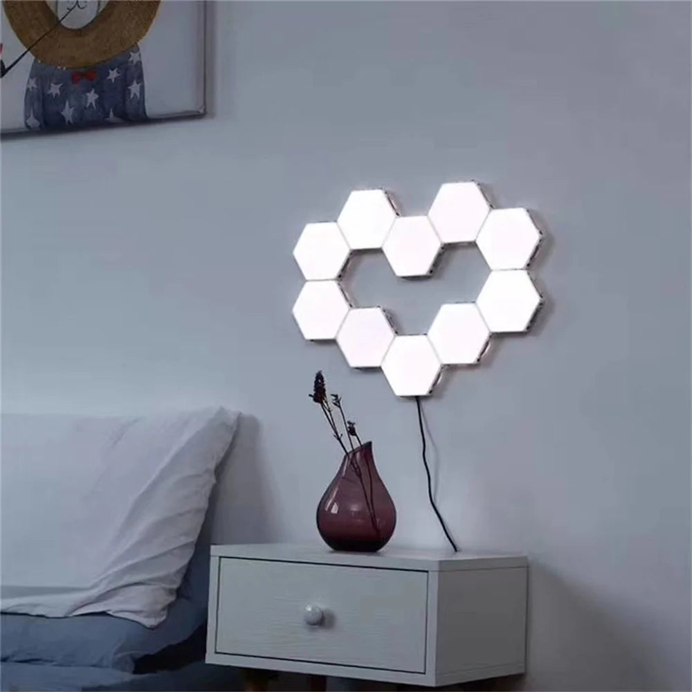 Hexagons Creative Decoration Wall Lamp