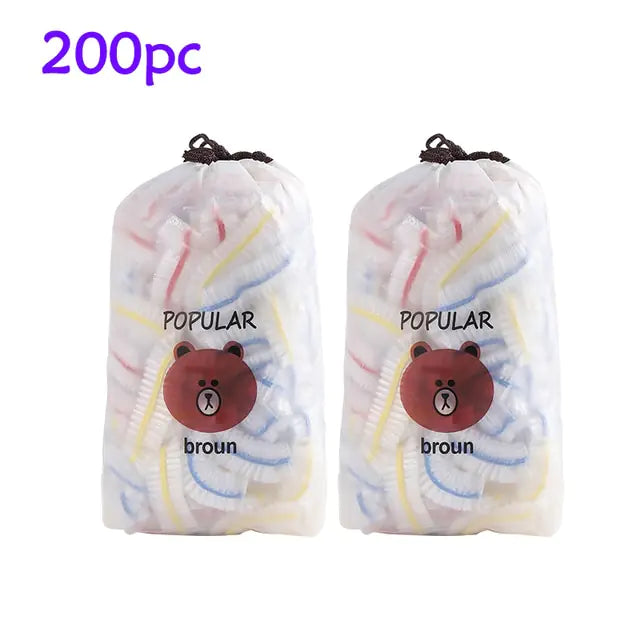 Wall Mounted Plastic Wrap Bag Holder and Bags