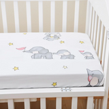 Baby Lamby Cute Crib Mattress Sheet
