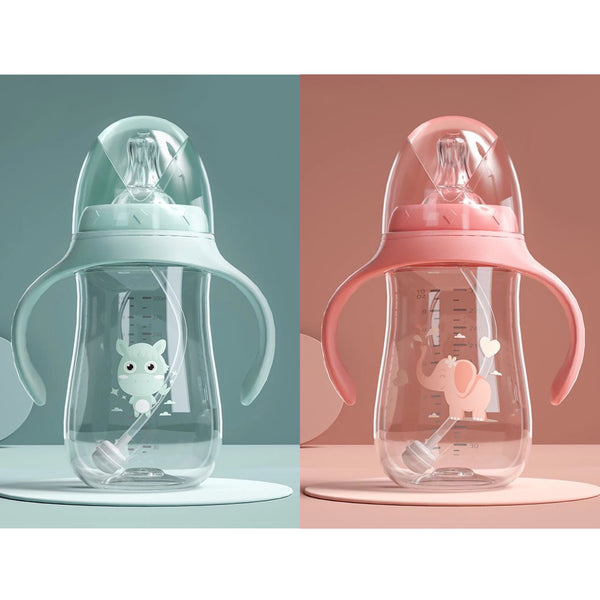 Baby Lamby Plastic Convertible Sippy Cup Bottles