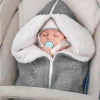 Baby Lamby Knitted Baby Sleep Sack w/Zippers
