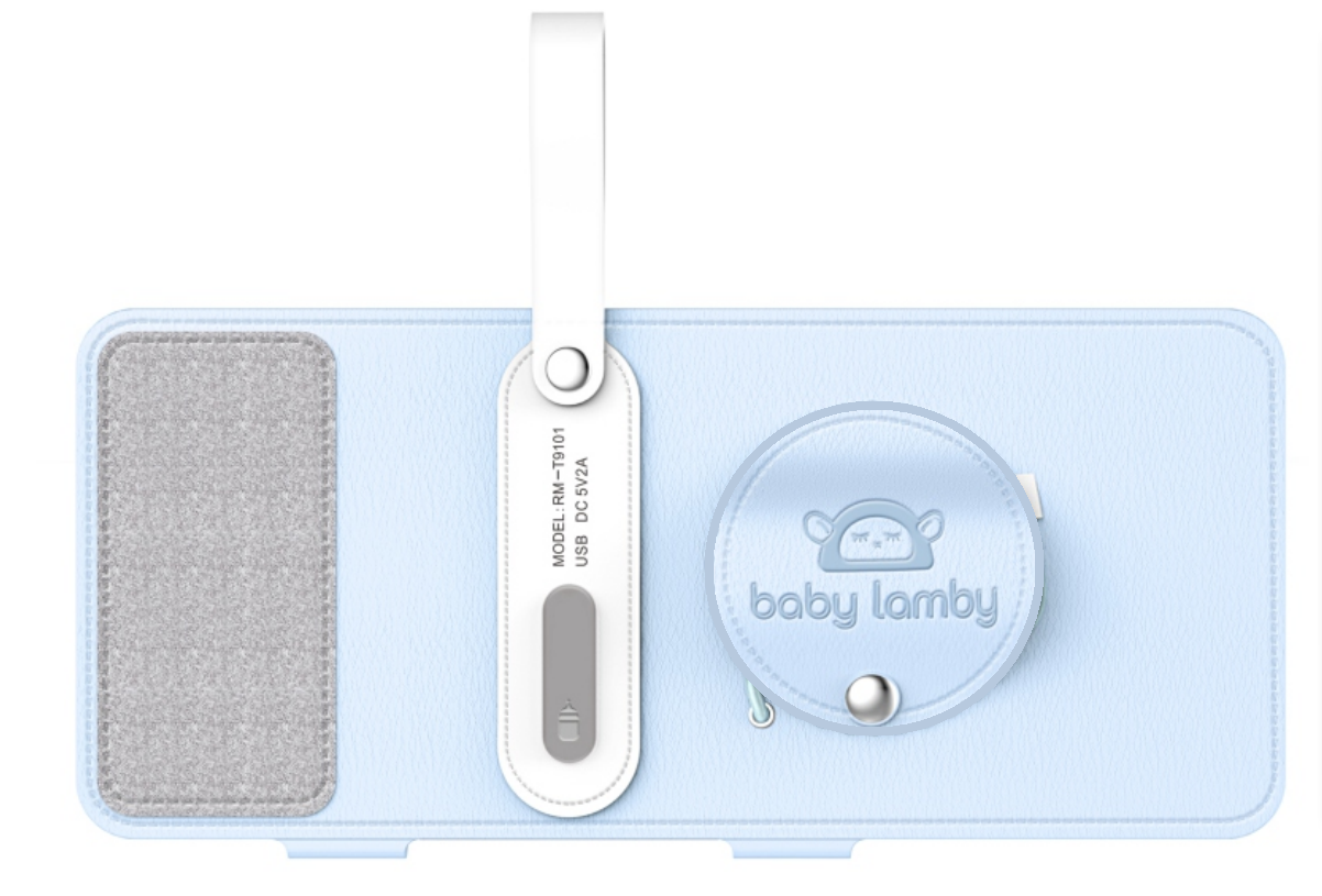 Baby Lamby Portable Travel Blue Bottle Warmer with USB Connector