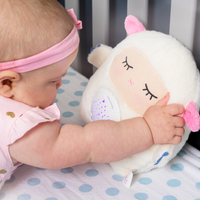 Baby Lamby USB Rechargeable Sleep Soother & White Noise Machine-5