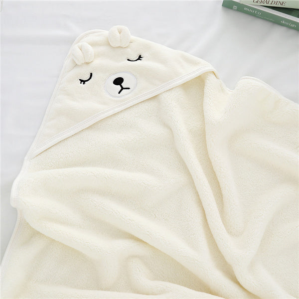 Baby Lamby Velvet Baby Towel