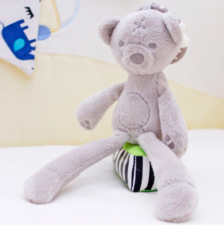 Cute Hanging Rattle Toy 0-24mo