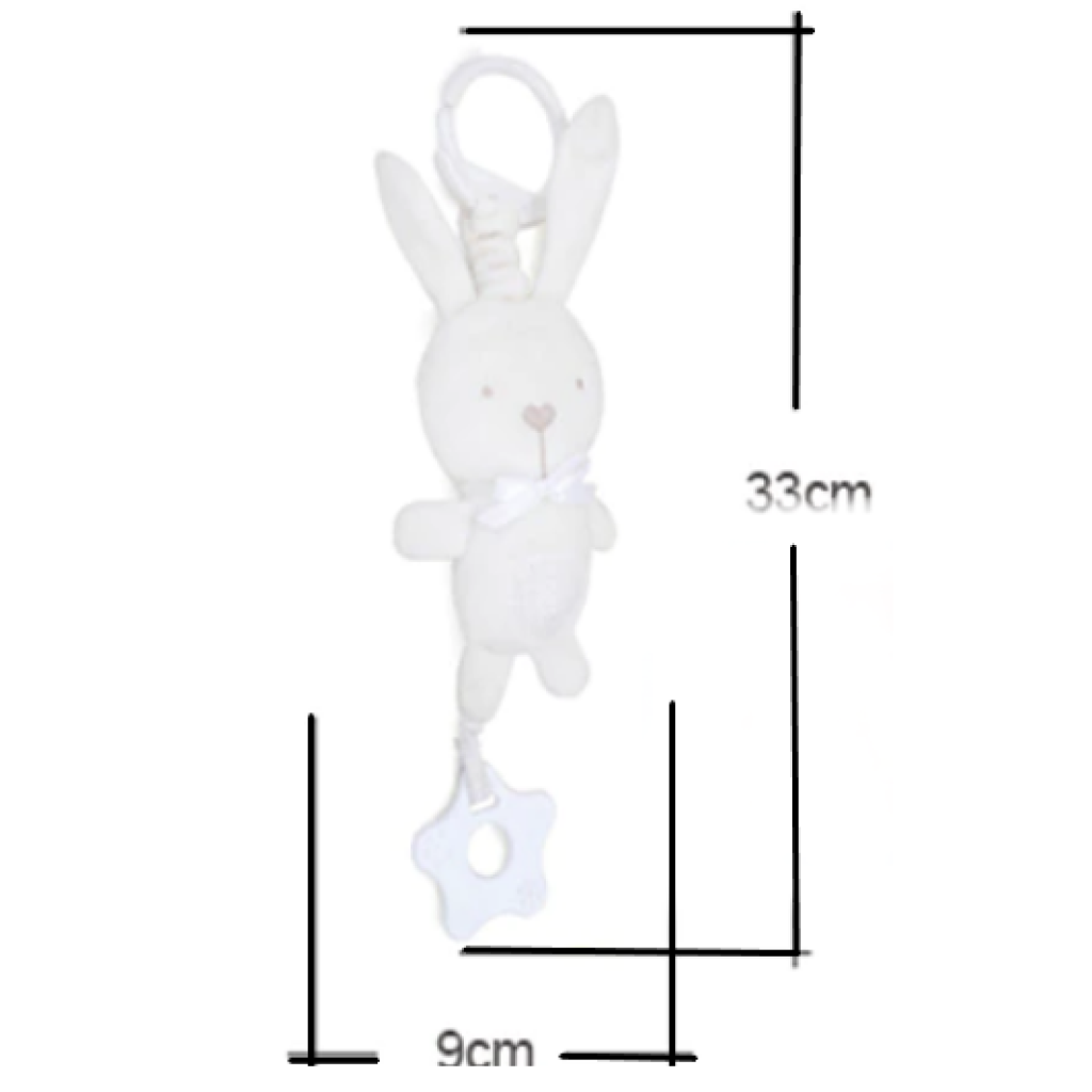 Cute Hanging Rattle Toy 0-24mo