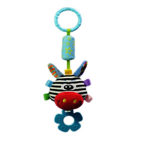 Cute Hanging Rattle Toy 0-24mo