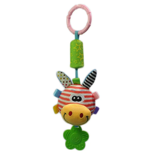 Cute Hanging Rattle Toy 0-24mo