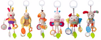 Cute Plush Toys, Rattles, Stroller Toys