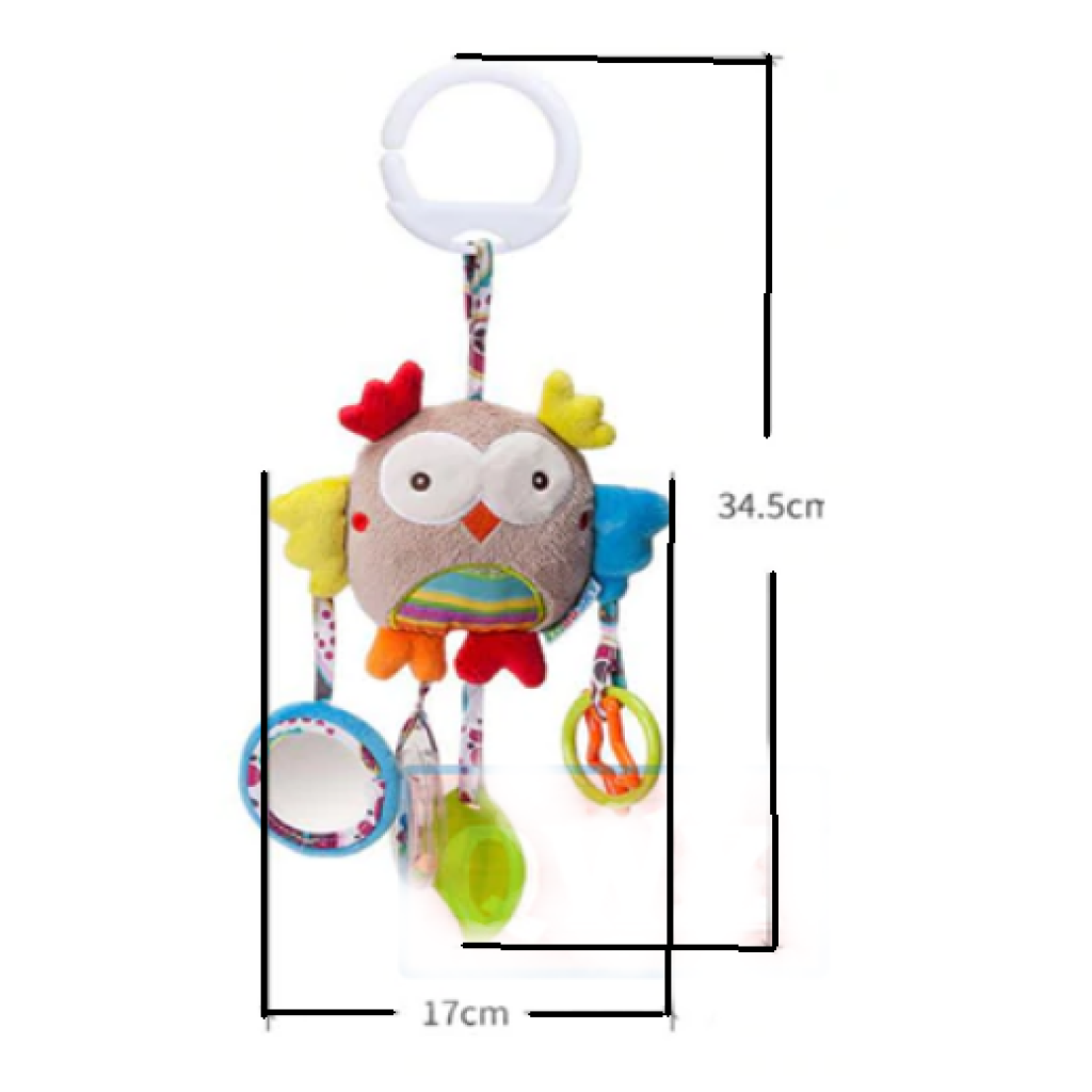 Cute Plush Toys, Rattles, Stroller Toys