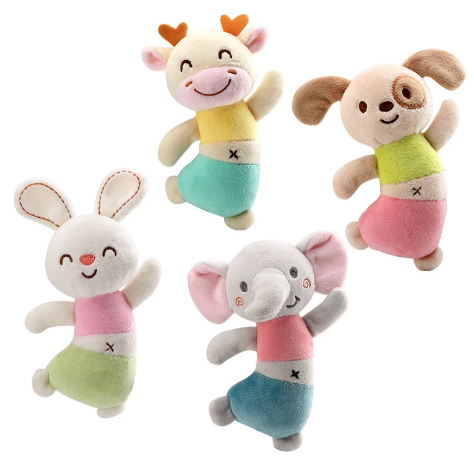 Cute Rattle Toy 0-24mo